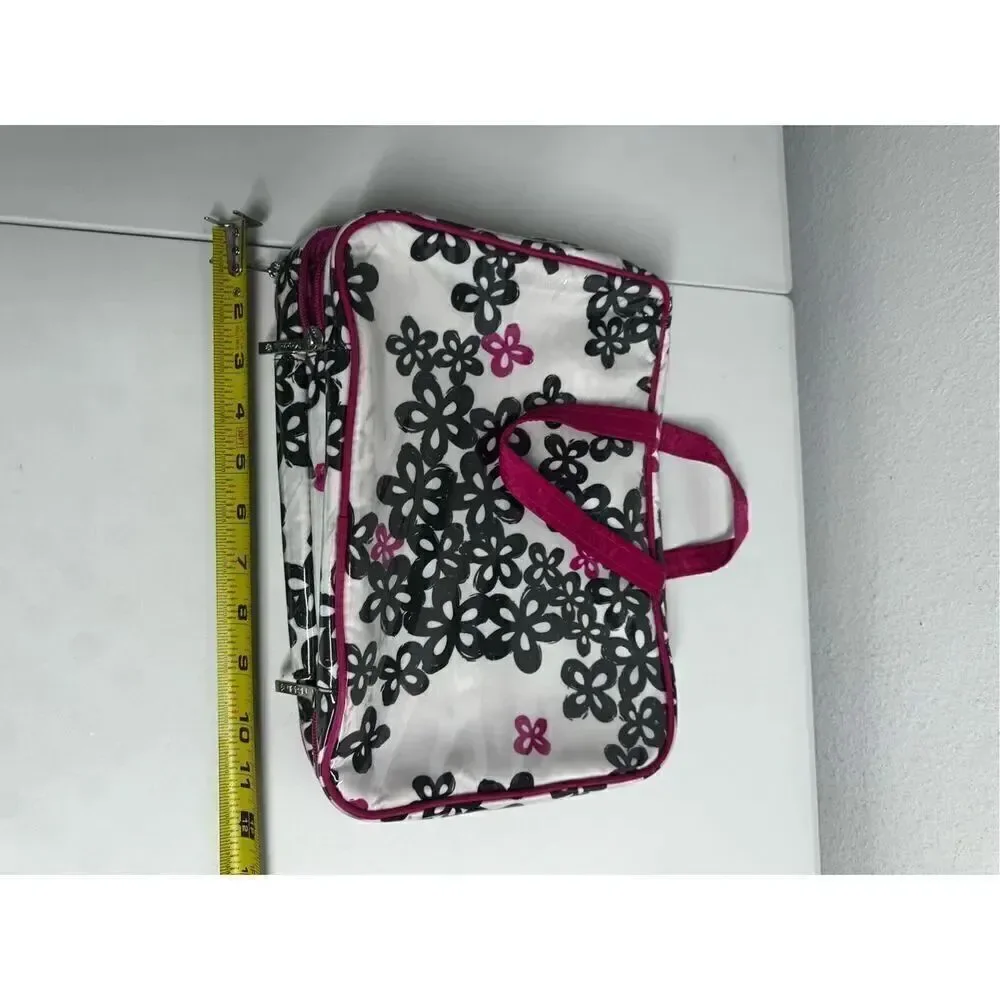 Modella Makeup Toiletry Case Pink Black Travel Case Organizer